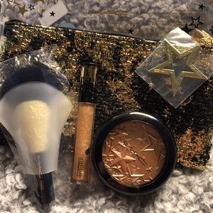 New MAC Sprinkle of Shine Kit Gold MSF Dazzleglass